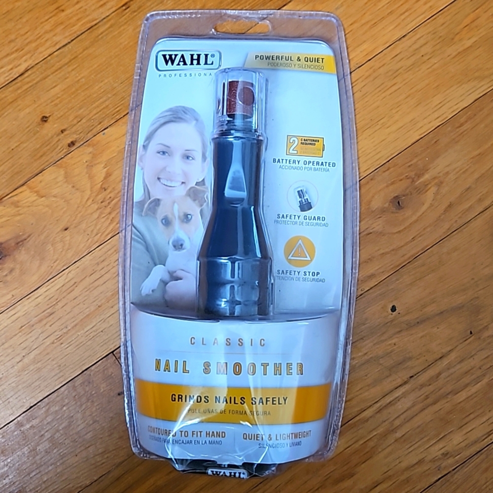 NIB WAHL PET Dog  NAIL SMOOTHER